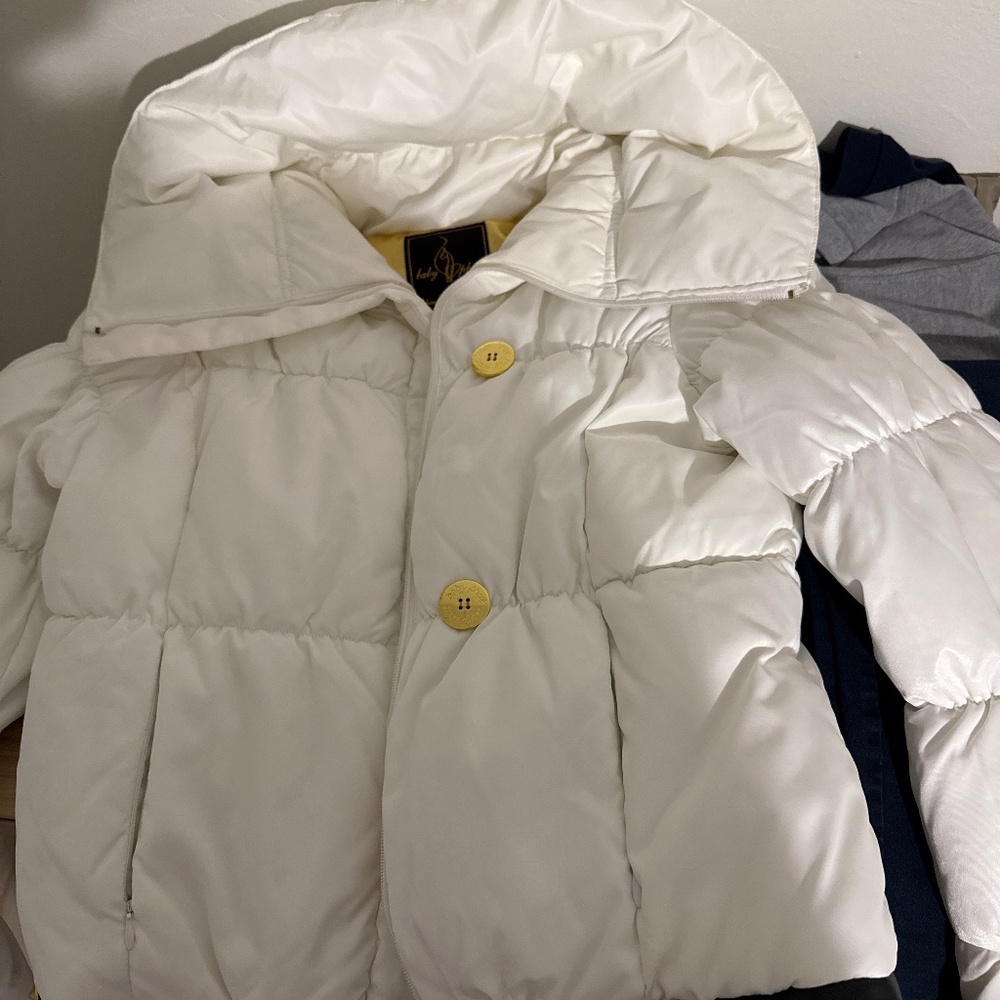 Baby Phat White Puffer Coat